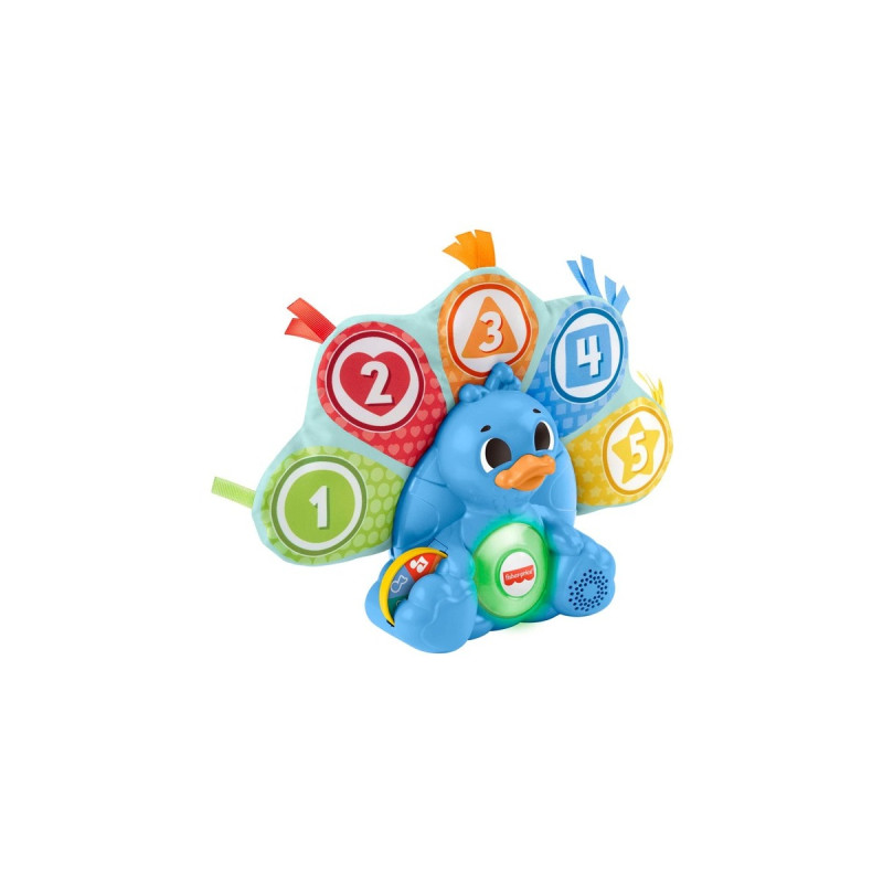 Fisher-Price BlinkiLinkis Zahlen & Farben Pfau, Geschicklichkeitsspiel