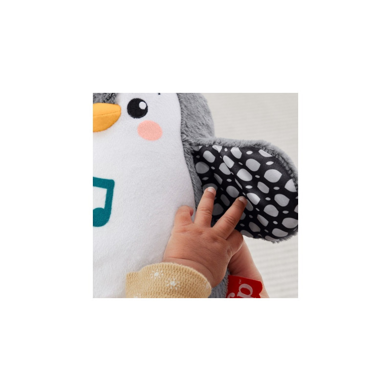 Fisher-Price Flatter & Wackel Pinguin, Kuscheltier(schwarz/weiß)