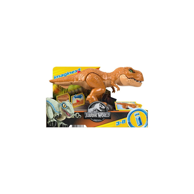 Fisher-Price Imaginext Jurassic World Wütender Action T-Rex, Spielfigur