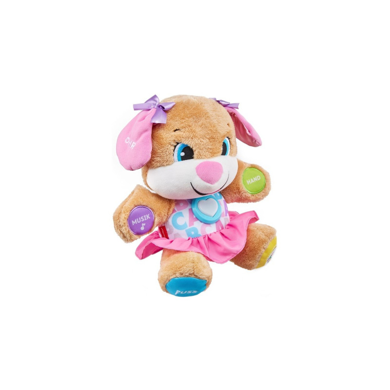 Fisher-Price Lernspaß Hundefreundin, Kuscheltier(mehrfarbig/hellbraun)