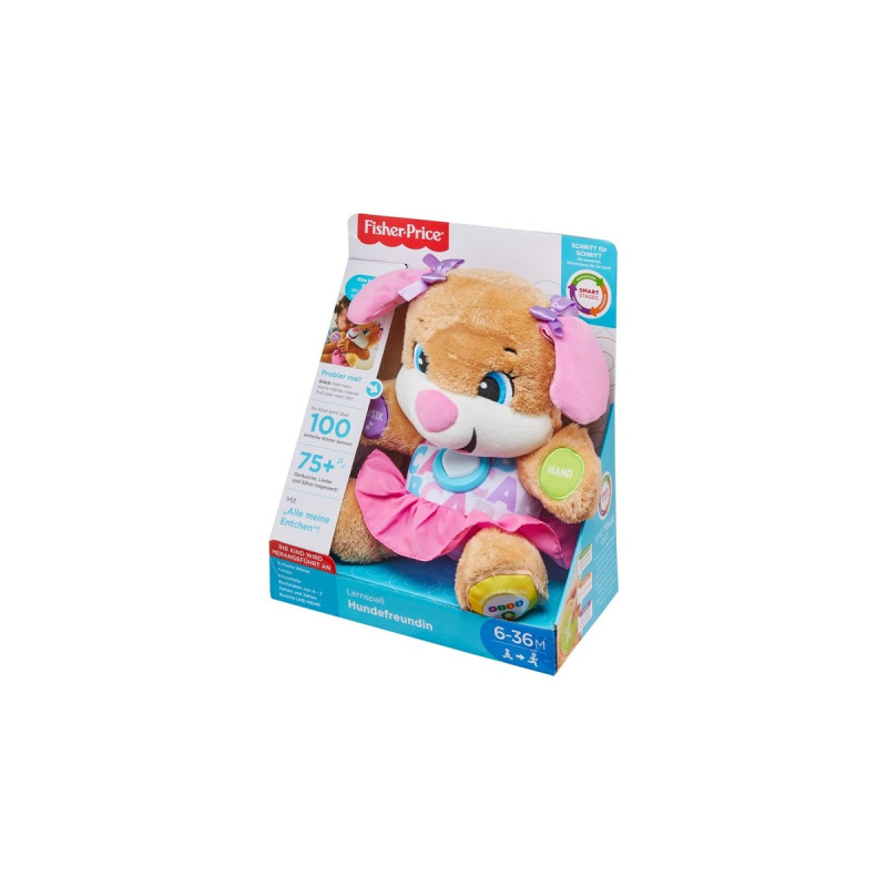 Fisher-Price Lernspaß Hundefreundin, Kuscheltier(mehrfarbig/hellbraun)