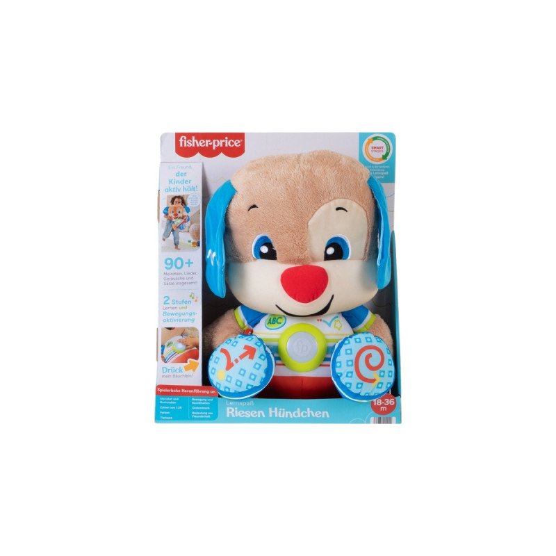 Fisher-Price Lernspaß Riesen Hündchen, Kuscheltier(mehrfarbig)