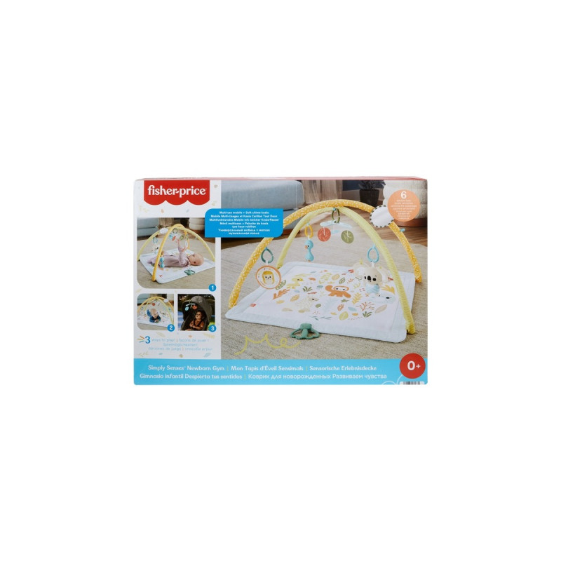 Fisher-Price Simply Senses Newborn Gym (Sensimals '24), Spielbogen/Decke