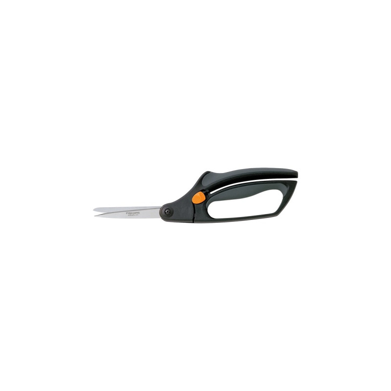 Fiskars Buchsbaumschere S50, Heckenschere(schwarz/grau)
