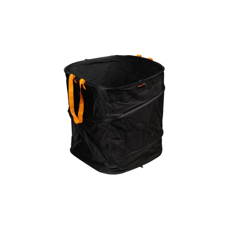 Fiskars Ergo Pop-Up Gartensack(schwarz/orange, 219 Liter)