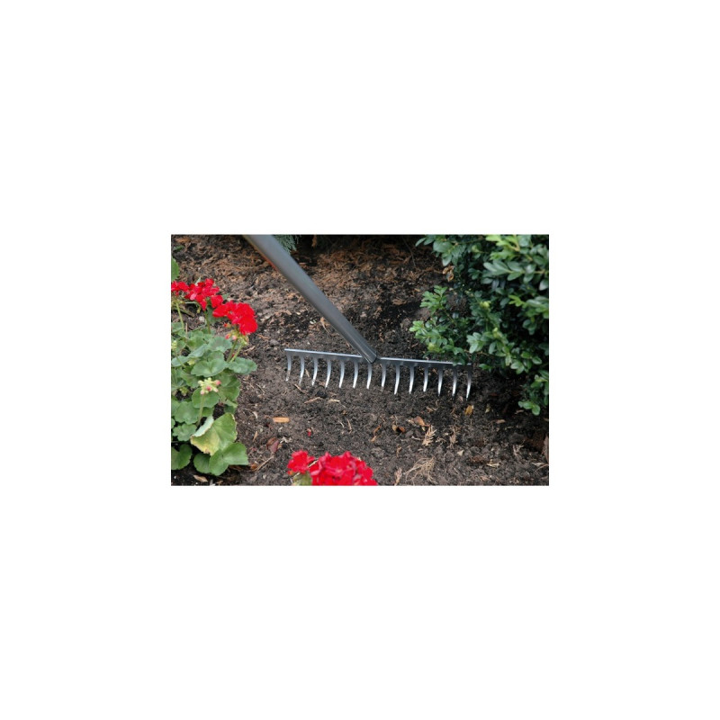 Fiskars Ergonomic Rechen(schwarz/grau, 36cm)