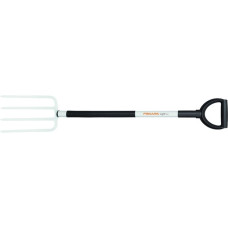 Fiskars Light Spatengabel(schwarz/weiß, 18cm)