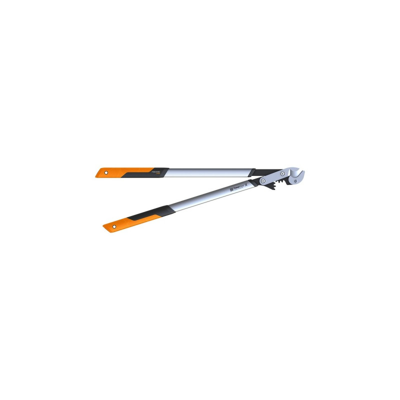 Fiskars PowerGear Amboss Getriebe-Astschere LX99-L(schwarz/orange)