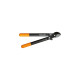 Fiskars PowerGear II Amboss Getriebe-Astschere L71(schwarz/orange)