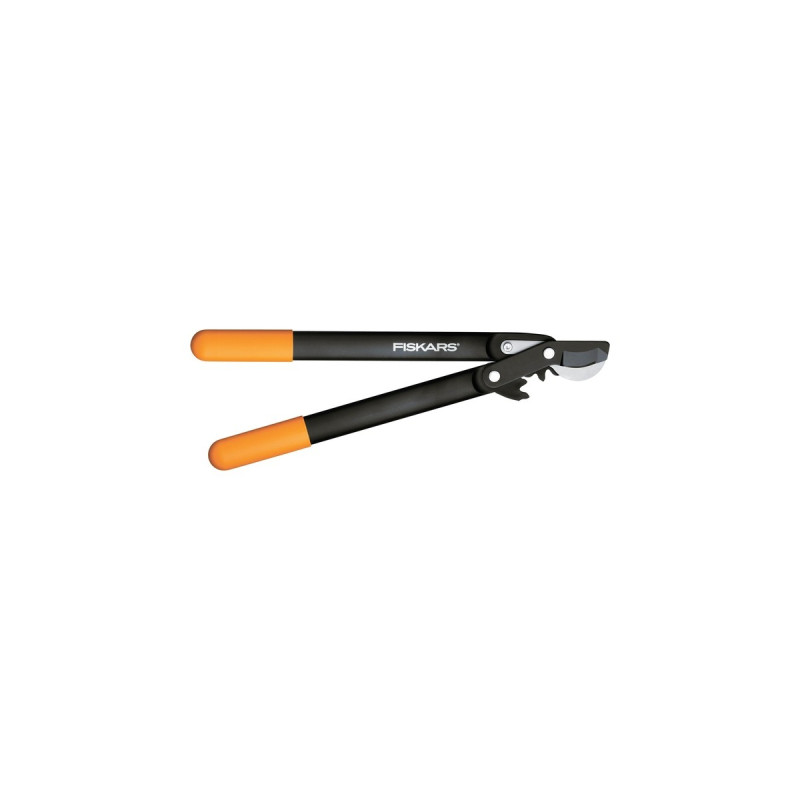Fiskars PowerGear II Bypass Getriebe-Astschere L70(schwarz/orange)