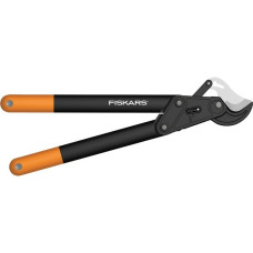 Fiskars PowerStep Astschere, Amboss L85(schwarz/orange)