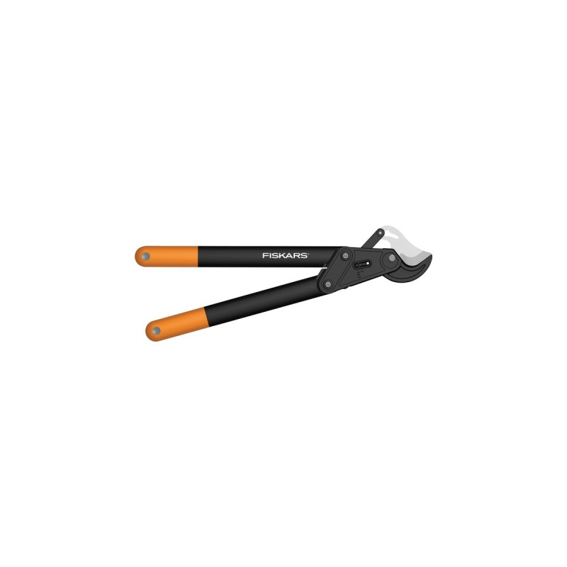 Fiskars PowerStep Astschere, Amboss L85(schwarz/orange)