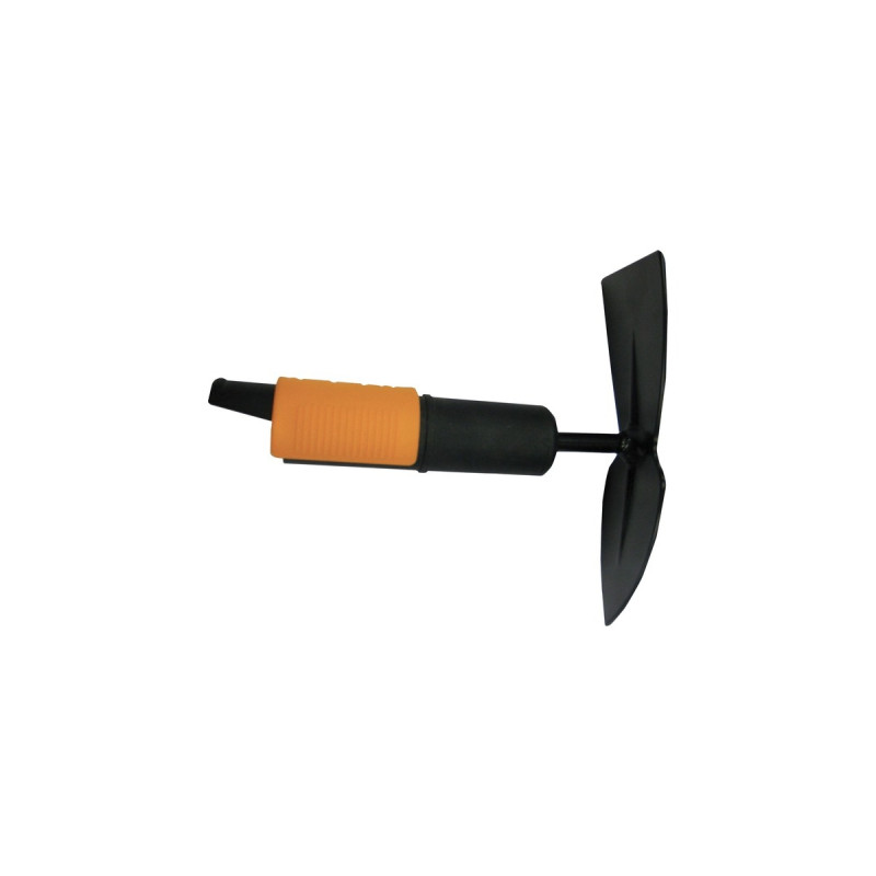 Fiskars QuikFit Doppelhacke, spitz(schwarz/orange, 5,5cm)