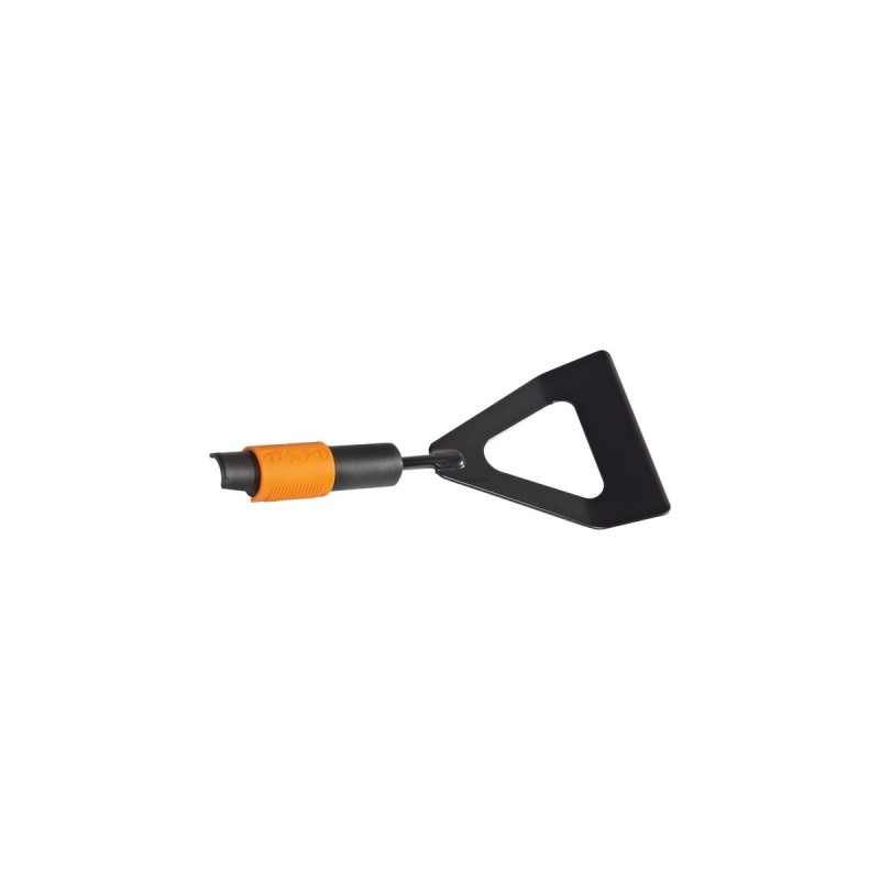 Fiskars QuikFit Jätschuffel (Dutch Hoe), Kultivator(schwarz/orange, 12,5cm)