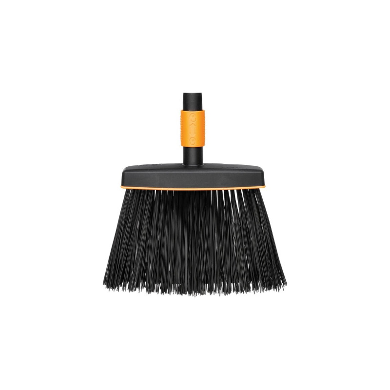Fiskars QuikFit Kehrbesen(schwarz/orange)