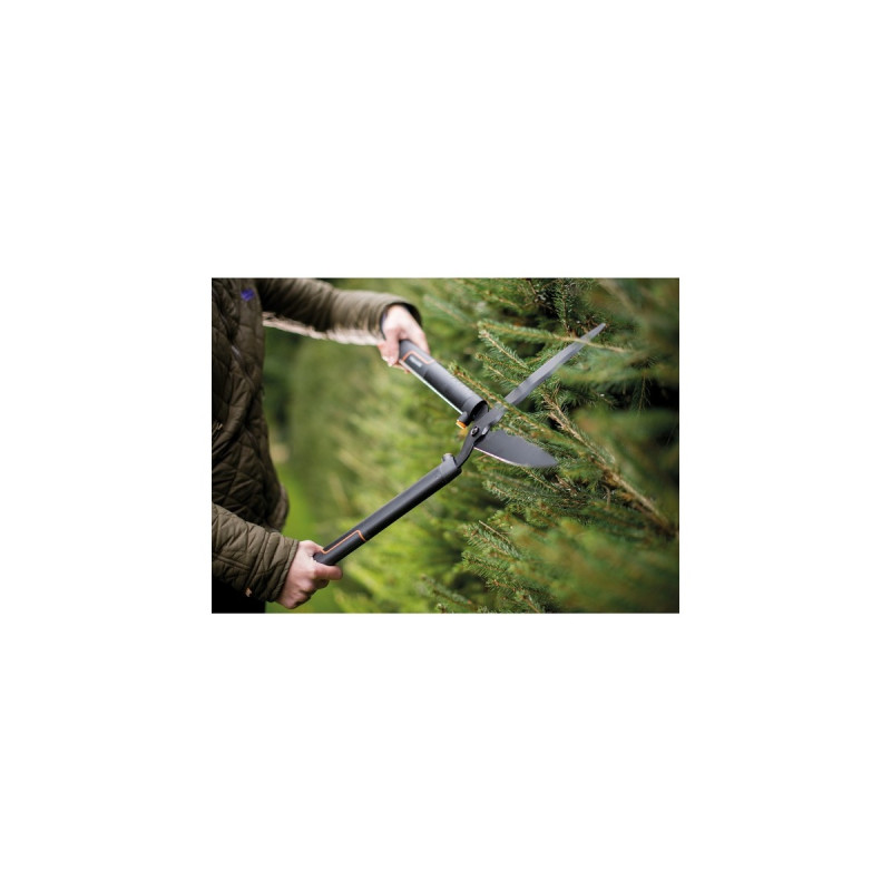 Fiskars SingleStep Heckenschere HS22(schwarz/orange)