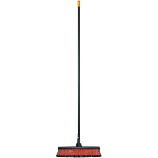 Fiskars Solid Allzweckbesen L(schwarz/orange, 48cm)