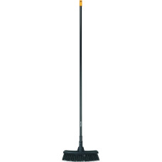 Fiskars Solid Allzweckbesen M(schwarz/orange, 38cm)