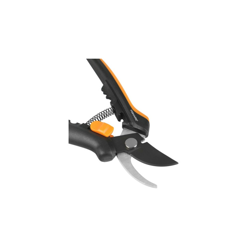 Fiskars Solid Floristenschere SP14, Gartenschere(orange/schwarz)