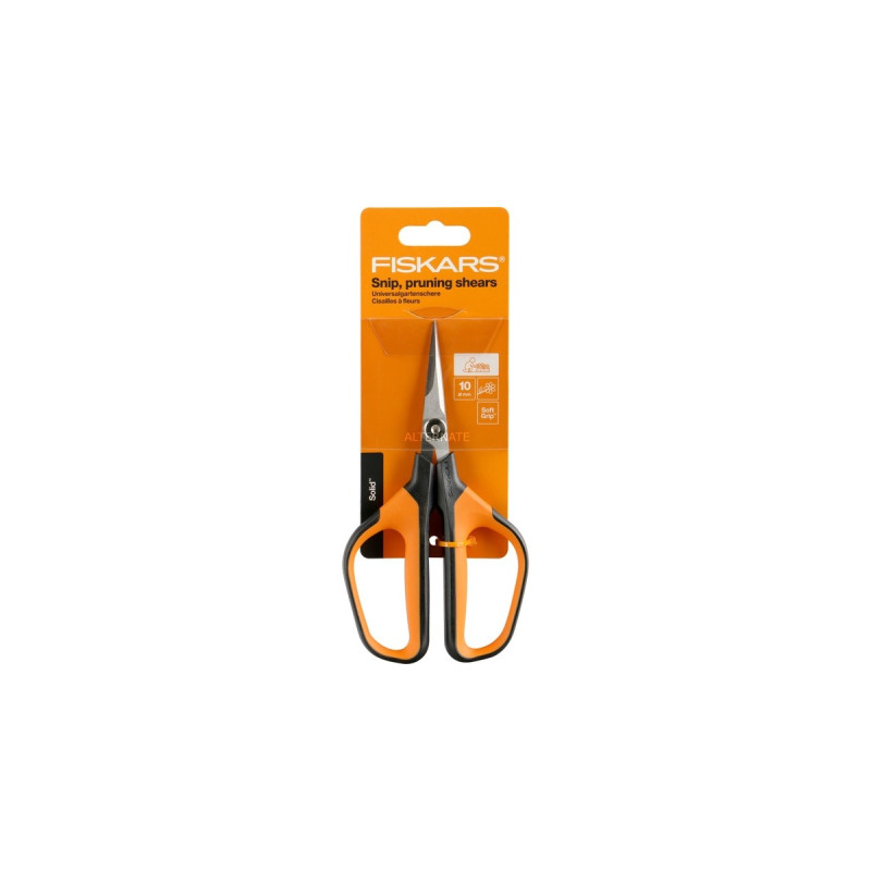 Fiskars Solid Universalgartenschere SP15(orange/schwarz)