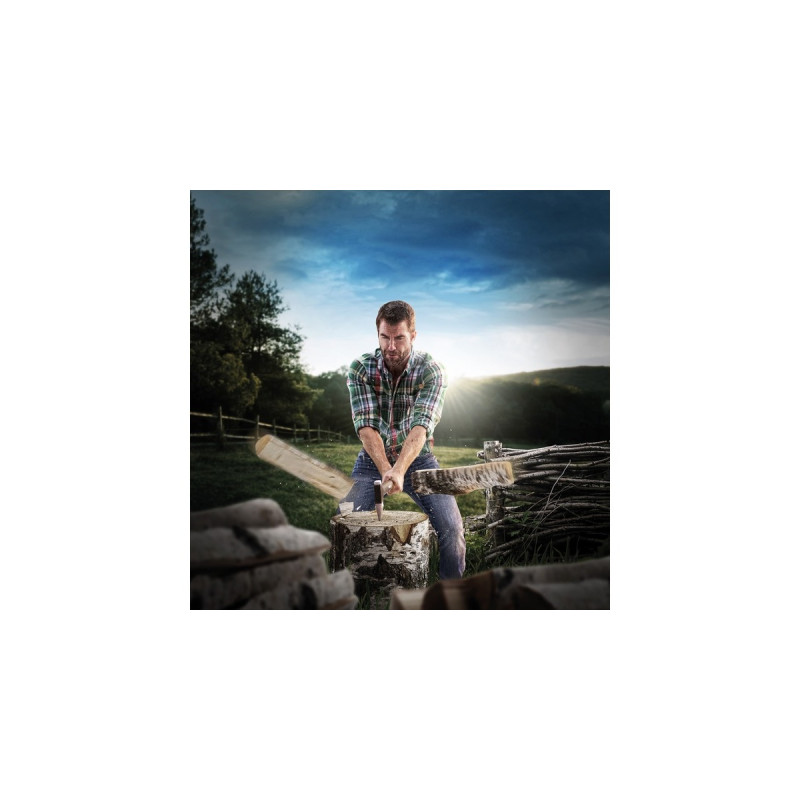 Fiskars Spaltaxt X21-L, Axt/Beil(orange/schwarz)