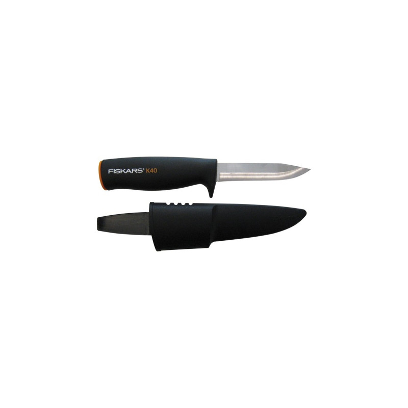 Fiskars Universalmesser K40(schwarz/silber)