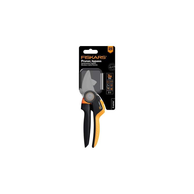 Fiskars X-series Bypass-Gartenschere M P921(orange/schwarz)