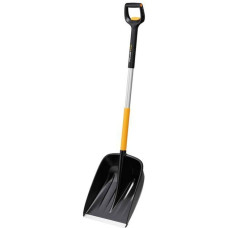 Fiskars X-series Teleskop-Schneeschaufel(schwarz/gelb, 36cm)