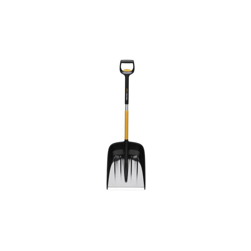 Fiskars X-series Teleskop-Schneeschaufel(schwarz/gelb, 36cm)