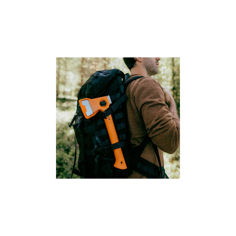 Fiskars X-series X13 Ultraleichte Wander- / Campingaxt, Axt/Beil(orange)