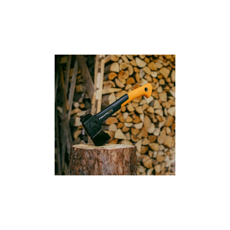 Fiskars X-series X14 Universalaxt mit XS-Klinge, Axt/Beil(schwarz/orange)