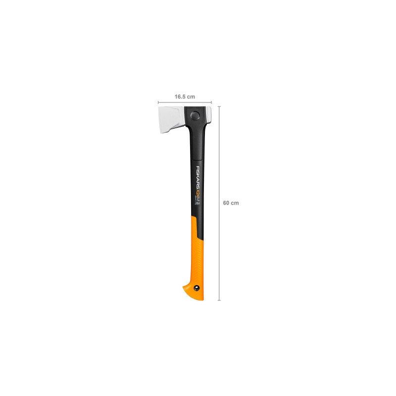 Fiskars X-series X24 Spaltaxt mit M-Klinge, Axt/Beil(schwarz/orange)