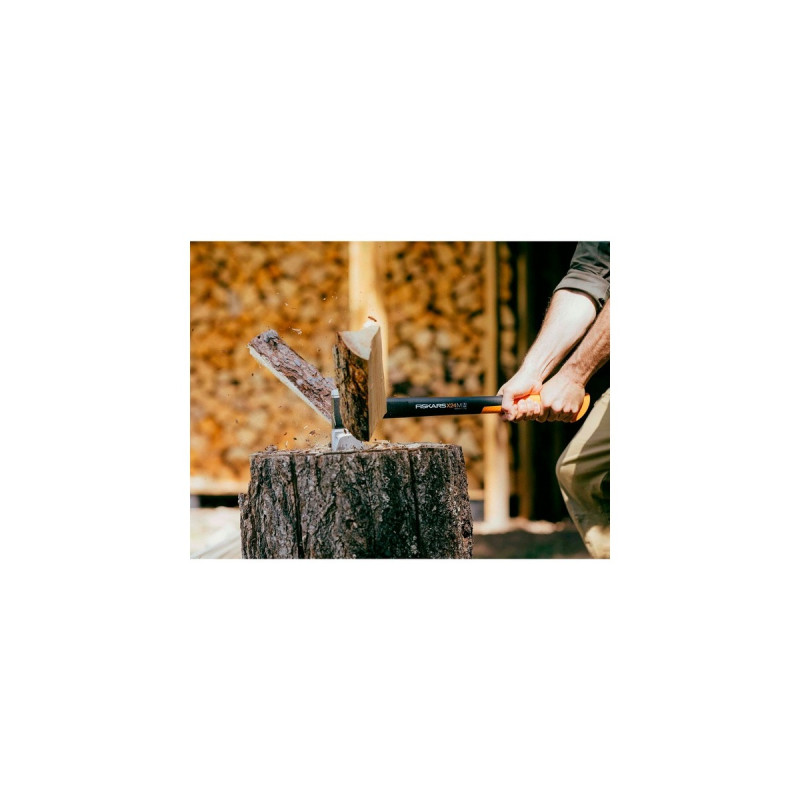 Fiskars X-series X24 Spaltaxt mit M-Klinge, Axt/Beil(schwarz/orange)