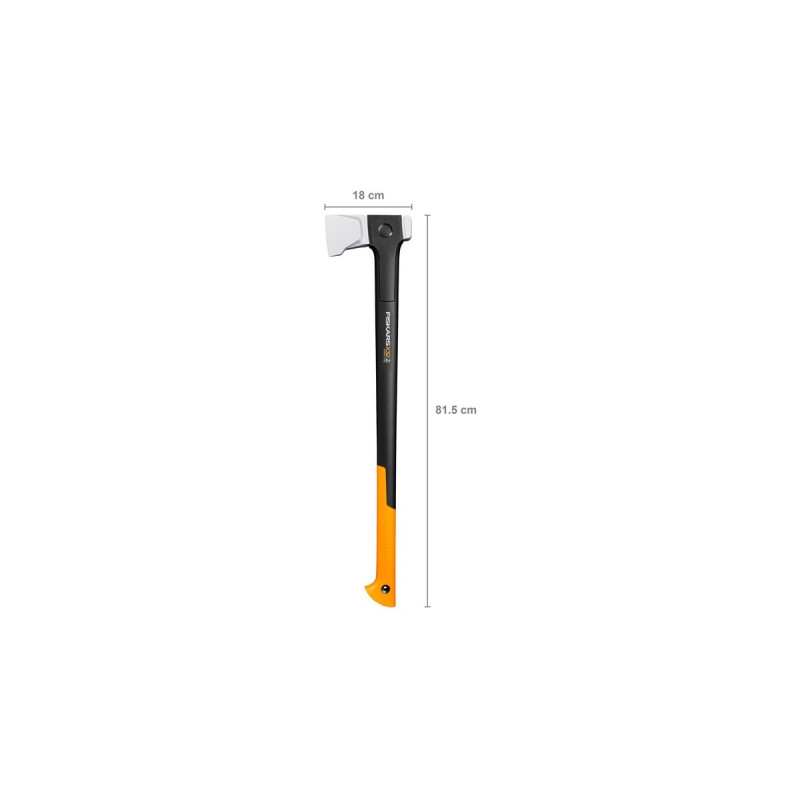Fiskars X-series X32 Spaltaxt mit L-Klinge, Axt/Beil(schwarz/orange)