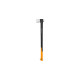 Fiskars X-series X36 Spaltaxt mit L-Klinge, Axt/Beil(schwarz/orange, langer Schaft)