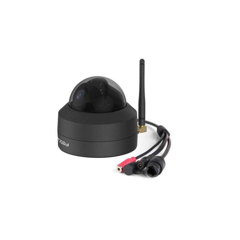 Foscam D4Z, Überwachungskamera(schwarz, 4 MP, WLAN, LAN)