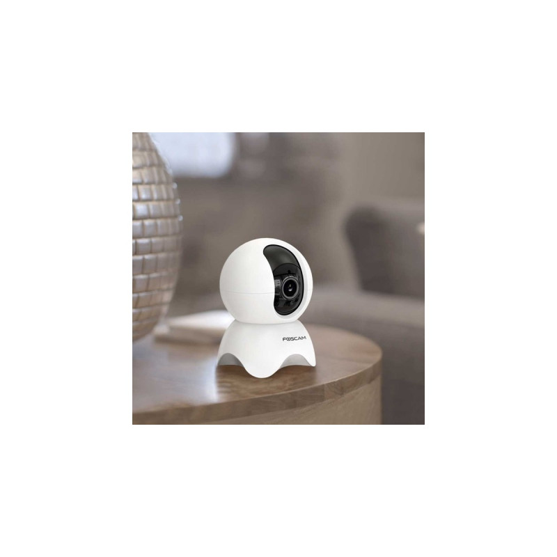 Foscam X5, Überwachungskamera(weiß, 5 Megapixel, WLAN)