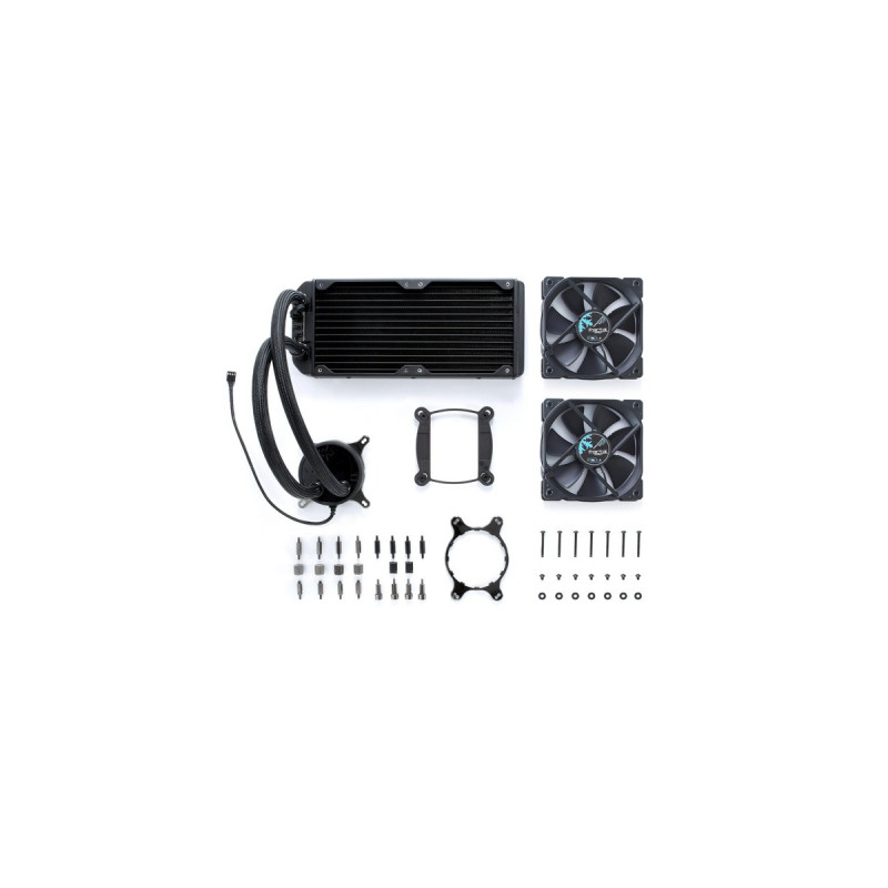 Fractal Design Celsius S24 BO 240mm, Wasserkühlung(schwarz)