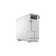 Fractal Design Compact RGB White TG Clear, Tower-Gehäuse(weiß, Tempered Glass)