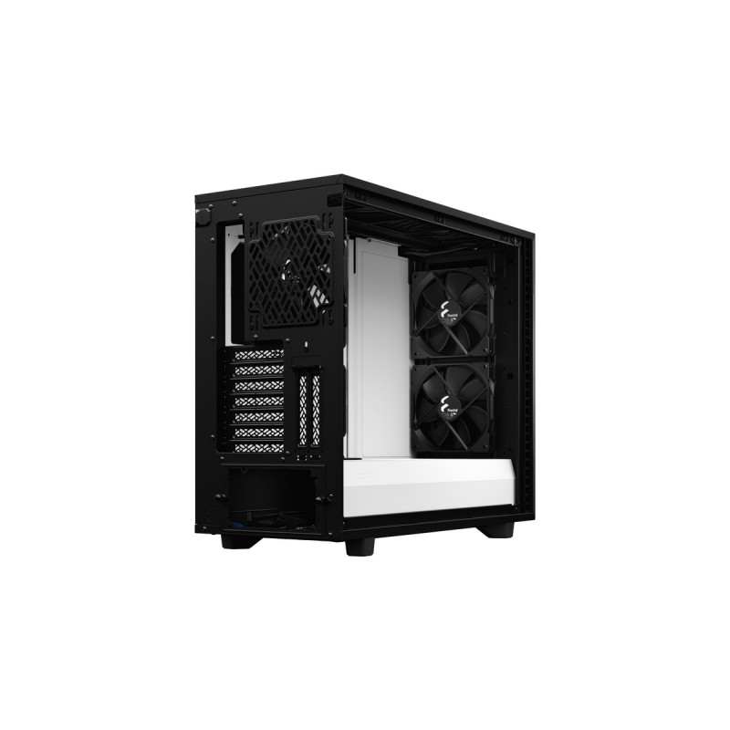 Fractal Design Define 7 Black/White TG Clear Tint, Tower-Gehäuse(schwarz/weiß, Tempered Glass)