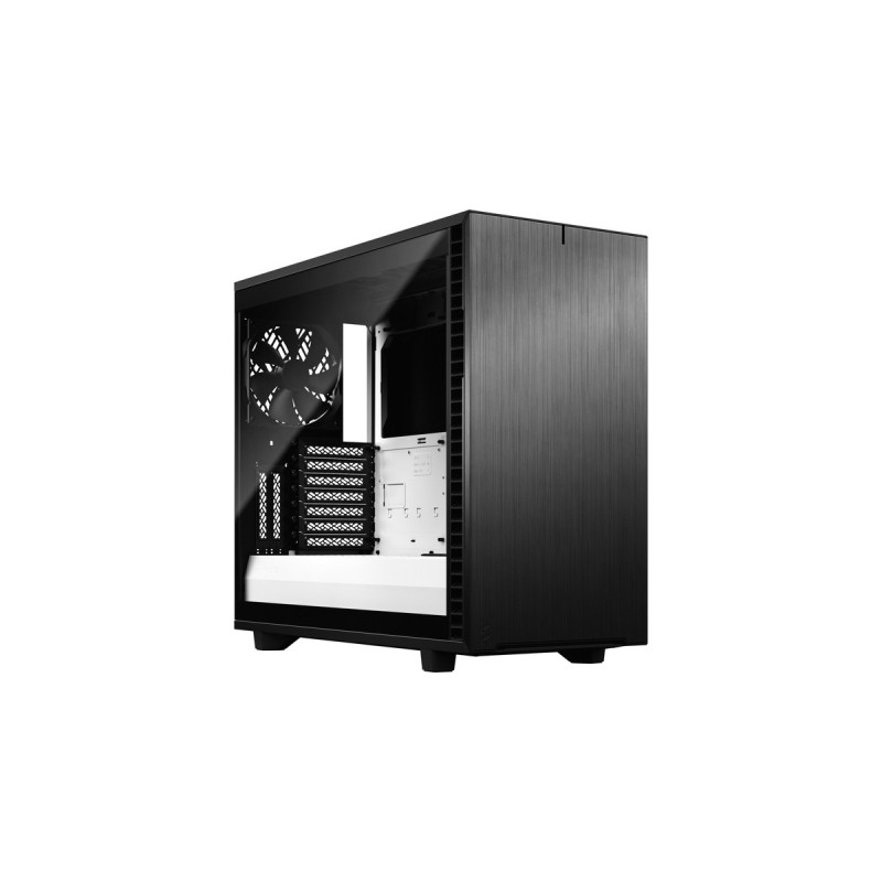 Fractal Design Define 7 Black/White TG Clear Tint, Tower-Gehäuse(schwarz/weiß, Tempered Glass)