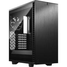 Fractal Design Define 7 Compact Black TG Light Tint, Tower-Gehäuse(schwarz, Tempered Glass)