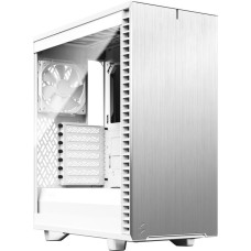 Fractal Design Define 7 Compact White TG Light Tint, Tower-Gehäuse(weiß, Tempered Glass)