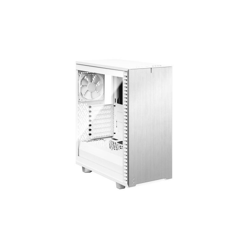 Fractal Design Define 7 Compact White TG Light Tint, Tower-Gehäuse(weiß, Tempered Glass)