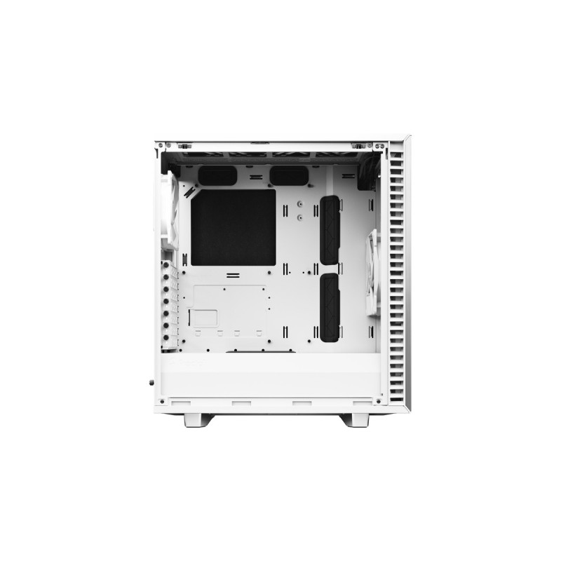Fractal Design Define 7 Compact White TG Light Tint, Tower-Gehäuse(weiß, Tempered Glass)