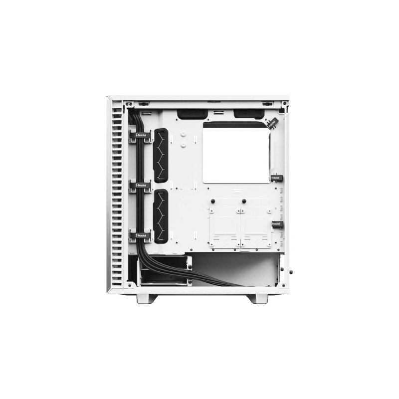 Fractal Design Define 7 Compact White TG Light Tint, Tower-Gehäuse(weiß, Tempered Glass)