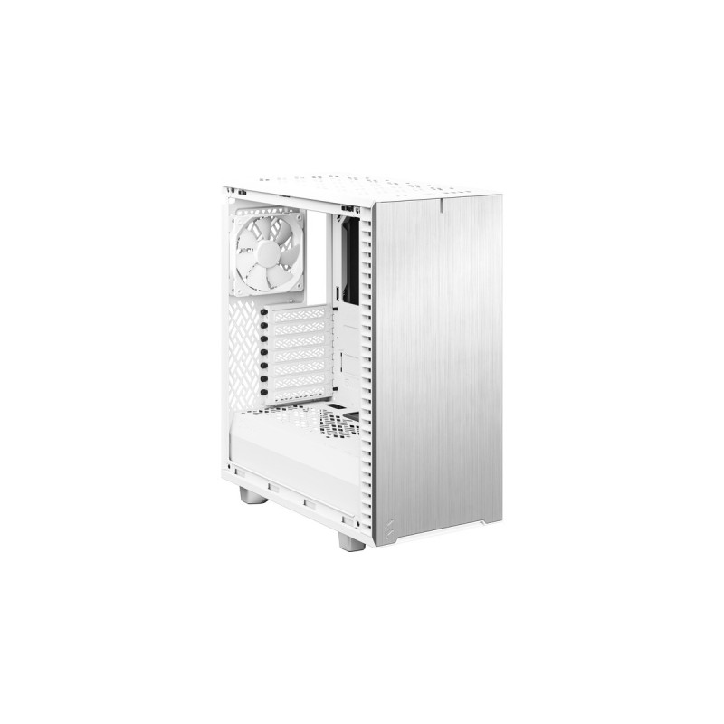 Fractal Design Define 7 Compact White TG Light Tint, Tower-Gehäuse(weiß, Tempered Glass)