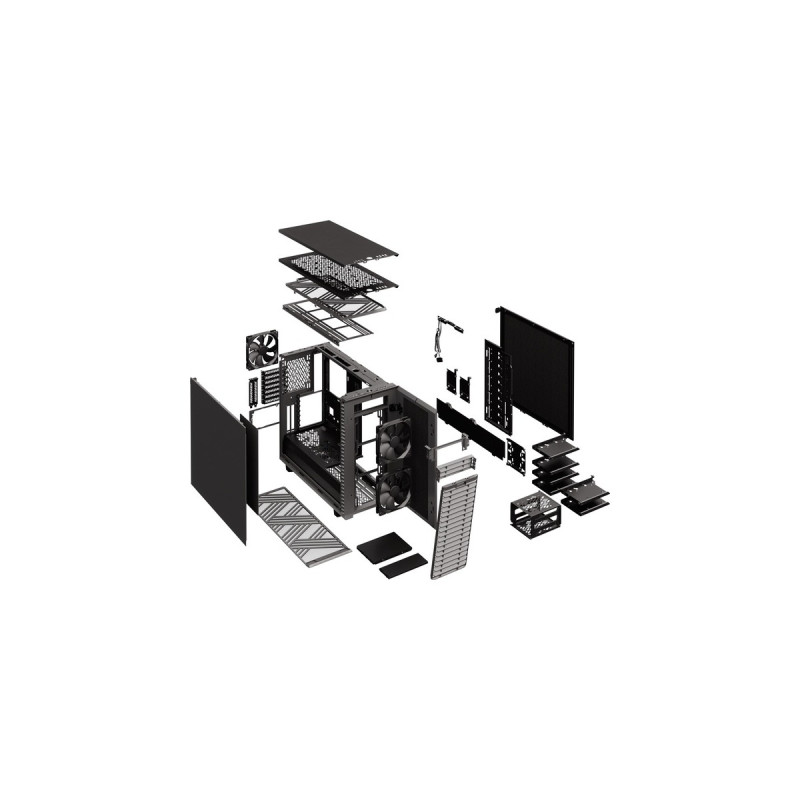 Fractal Design Define 7 Gray Solid, Tower-Gehäuse(grau)