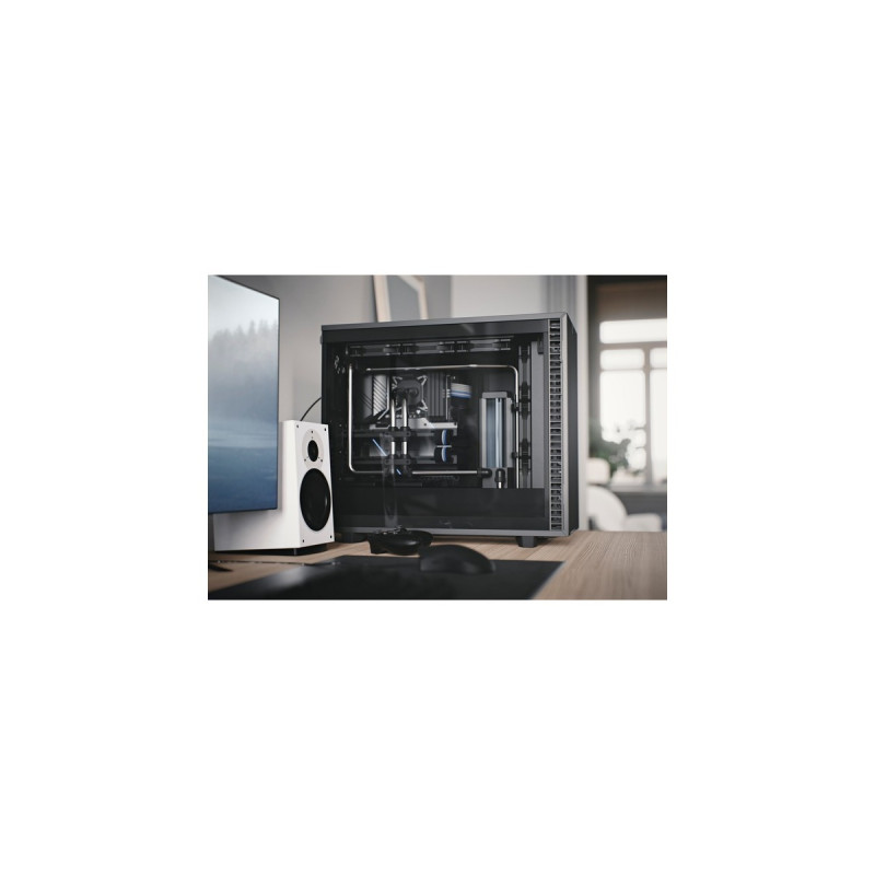 Fractal Design Define 7 Gray TG Light Tint, Tower-Gehäuse(grau, Tempered Glass)