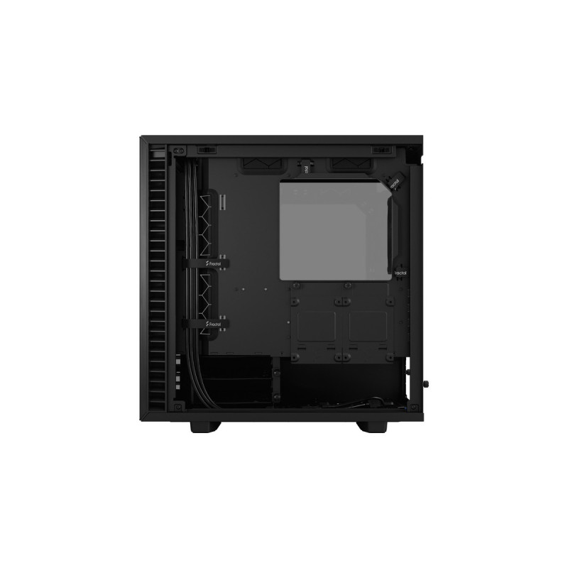 Fractal Design Define 7 Mini Black TG Light Tint, Tower-Gehäuse(schwarz, Tempered Glass)
